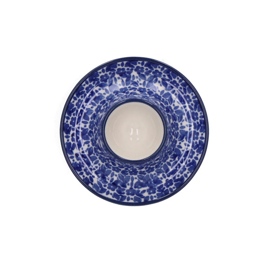 Eierdopje plat - Indigo