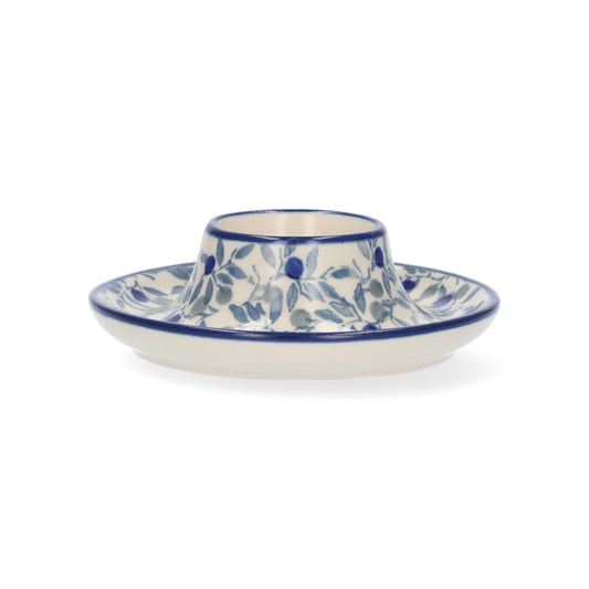 Eierdopje plat - Blue Olive