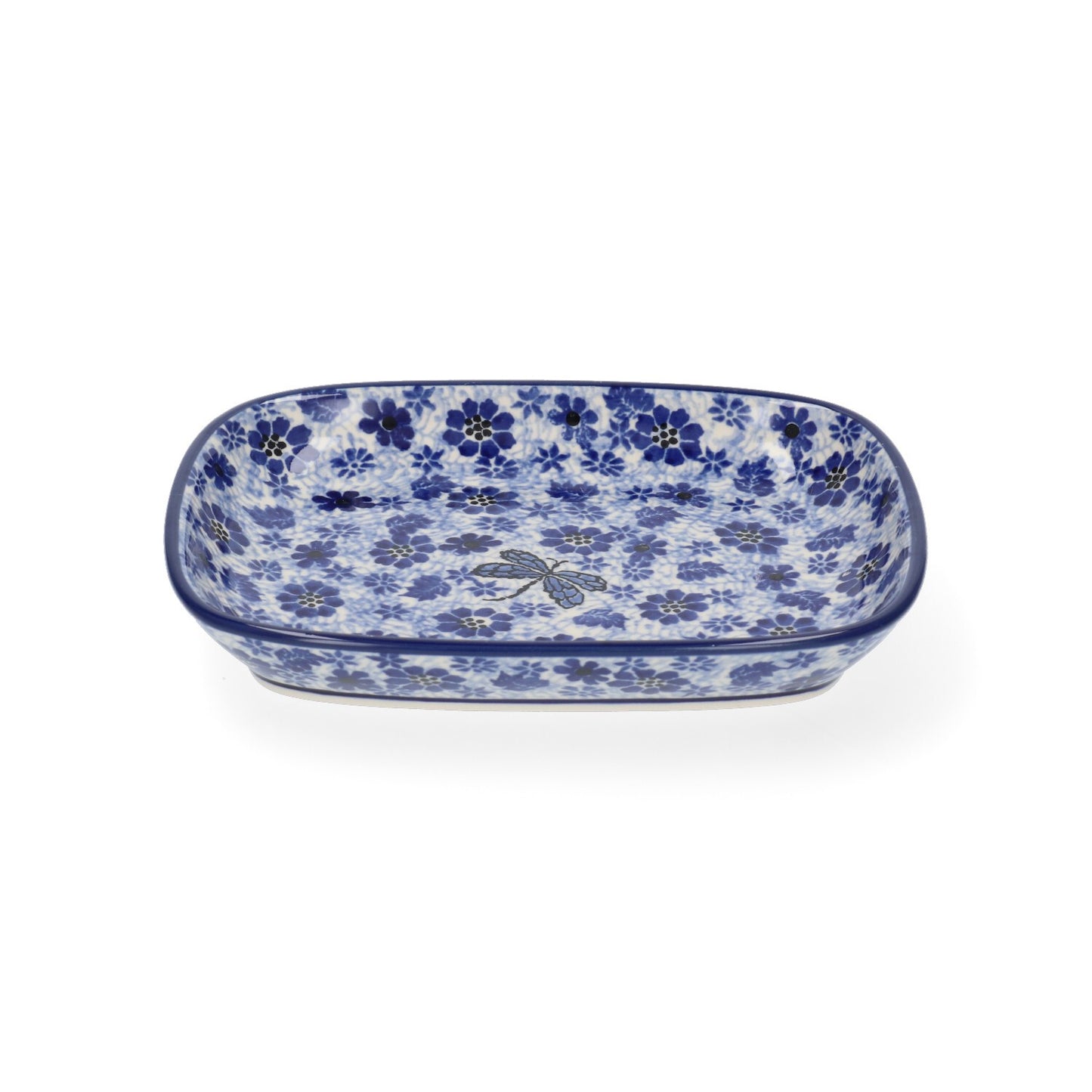 Dish Rectangle - Dragonfly