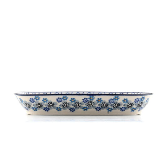 Dish Rectangle - Winter Garden
