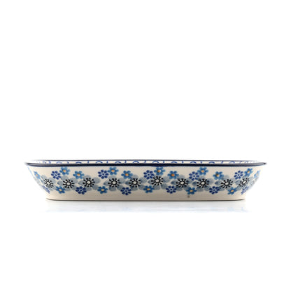 Dish Rectangle - Winter Garden