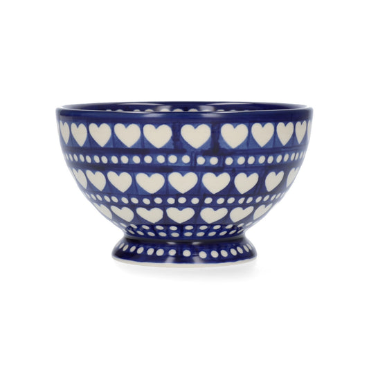 Bowl on foot 630 ml Blue Valentine