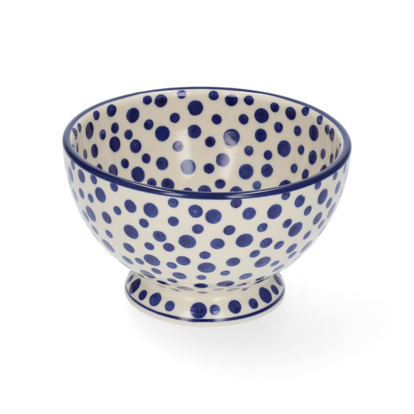 Bowl on foot 630 ml Crazy Dots