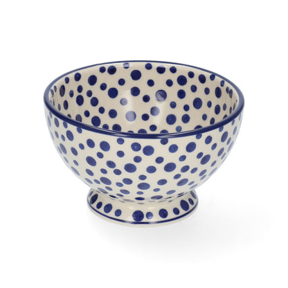 Bowl on foot 630 ml Crazy Dots