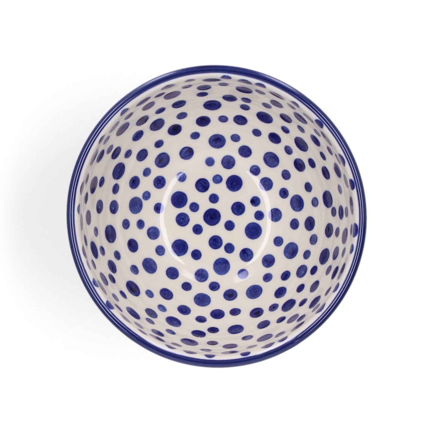 Bowl on foot 630 ml Crazy Dots