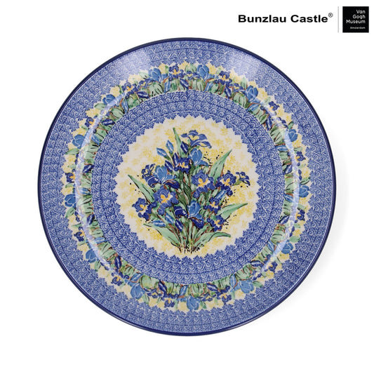 Wandbord Ø 32 cm - VGM Irises UNIKAT