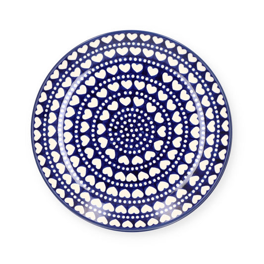 Dinerbord Ø: 25,5 cm - Blue Valentine