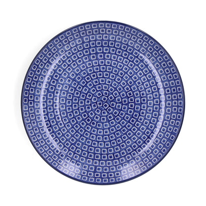 Dinerbord Ø: 25,5 cm - Blue Diamond