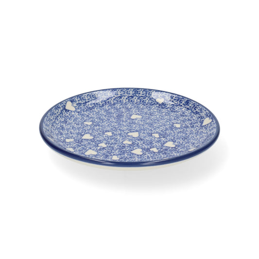 Gebaksbord ø: 16 cm - White Hearts