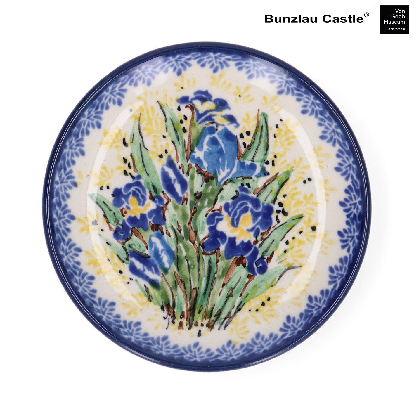 Theetip Rond - VGM Irises UNIKAT