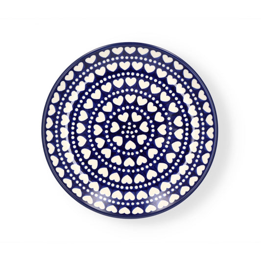 Plate Ø: 23.5 cm - Blue Valentine