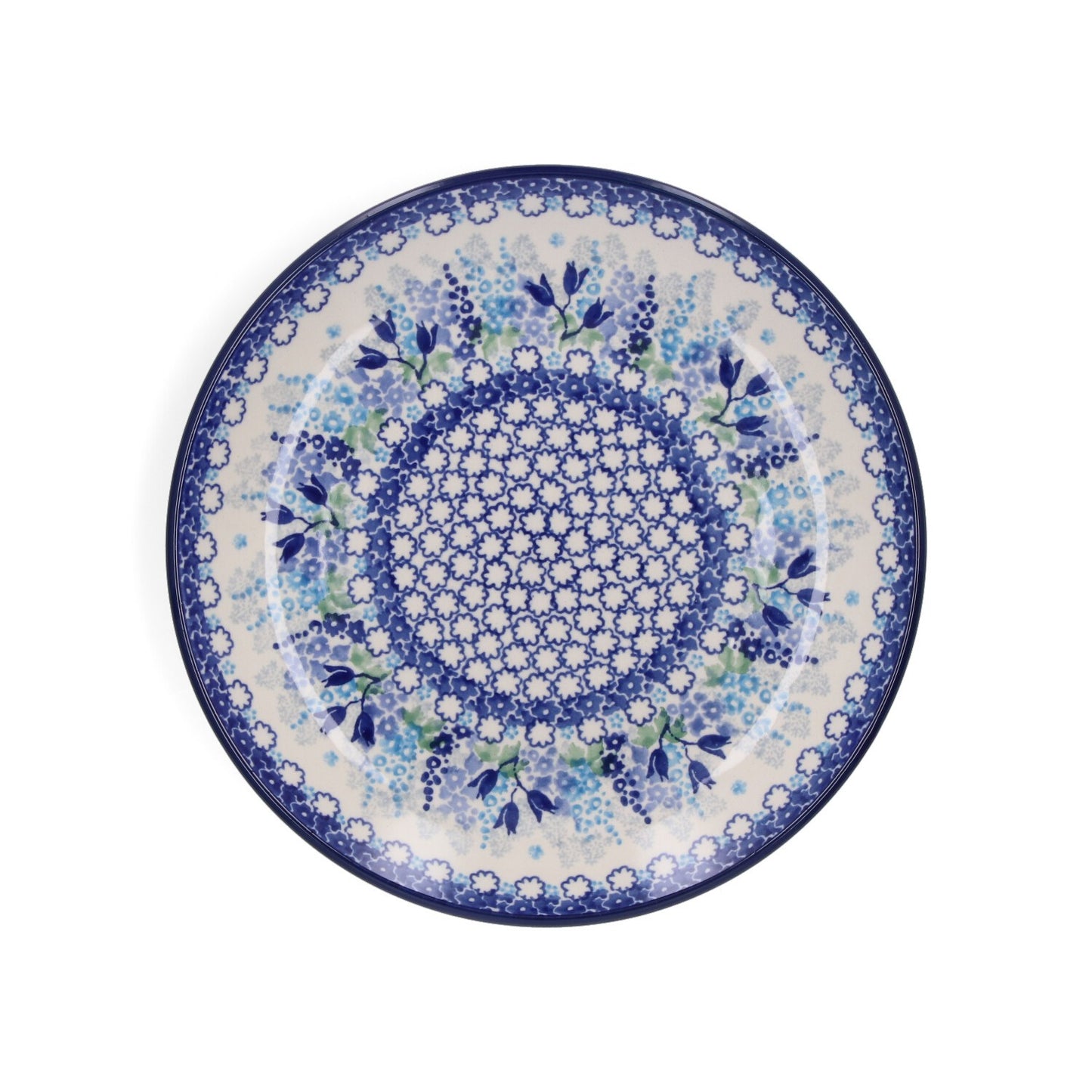 Bord Ø 23,5 cm - Blue Garden