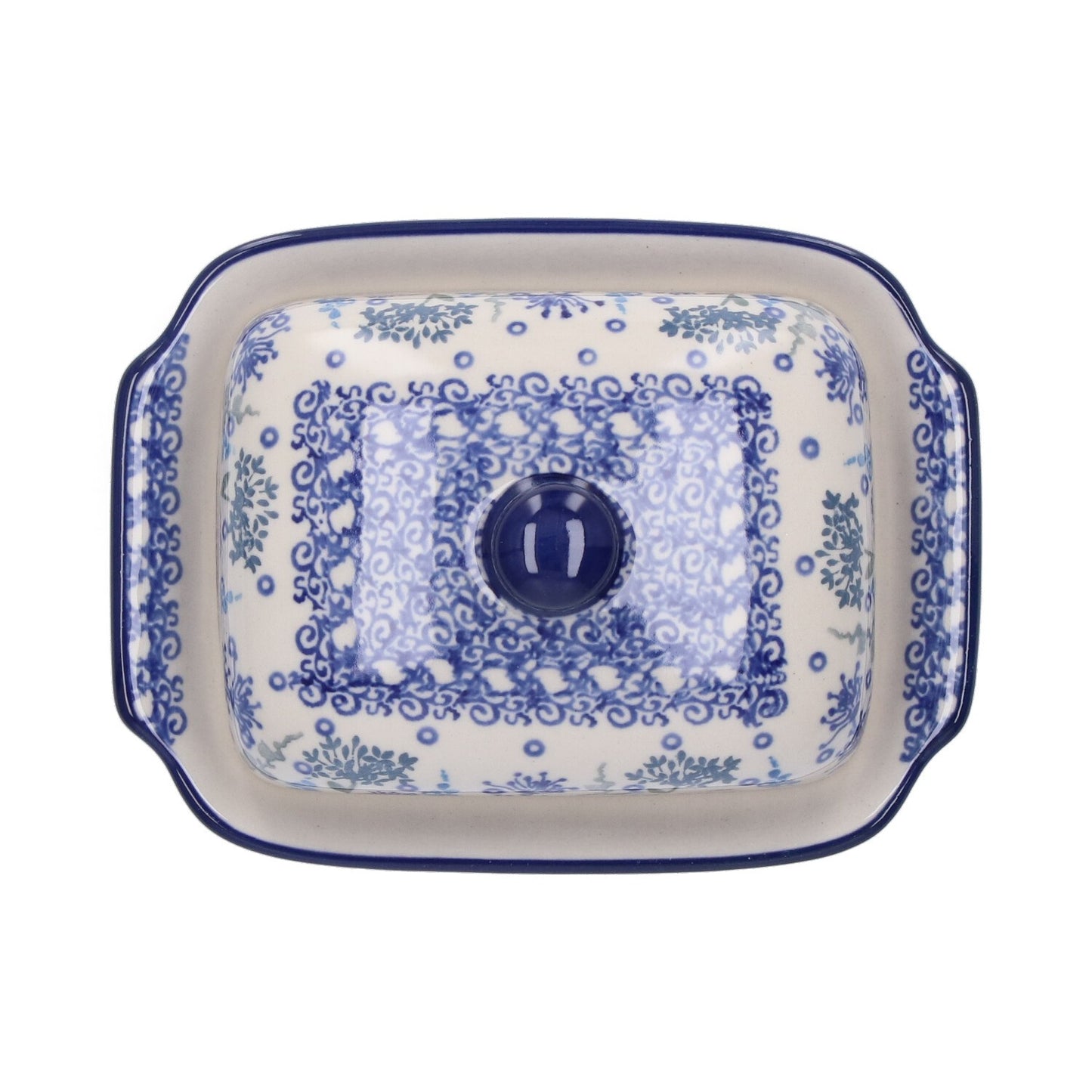 Botervloot met bord - Floral Party