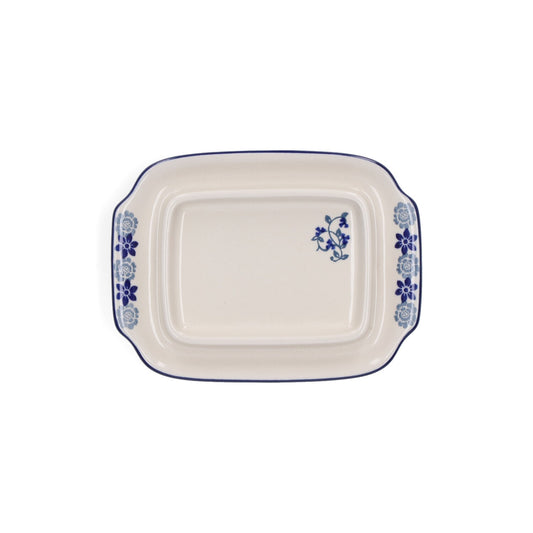 Botervloot met bord  - Belle Fleur