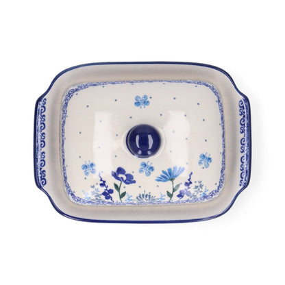 Botervloot met bord - Flower Meadow