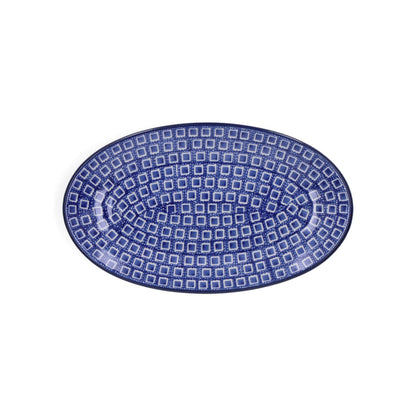 Ovale Schotel - Blue Diamond