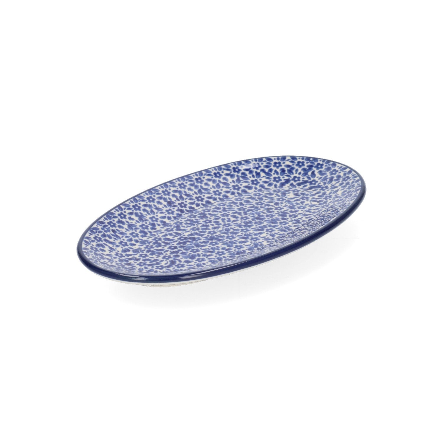Ovale Schotel - Indigo