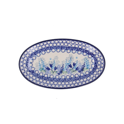 Ovale Schotel - Blue Garden