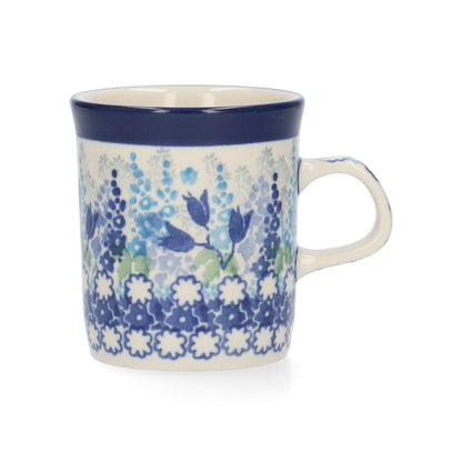 Rechte Mok 160 ml - Blue Garden