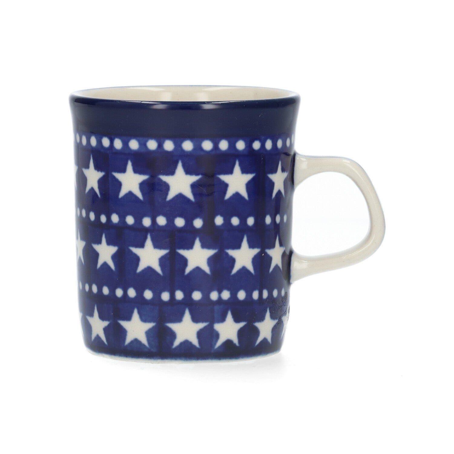 Rechte mok 160 ml - Blue Stars