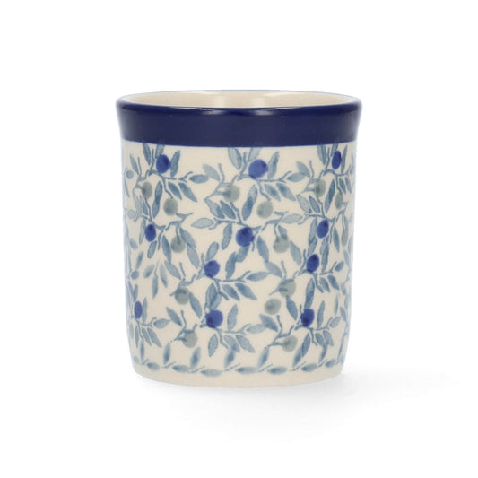 Gerader Becher 160 ml - Blaue Olive