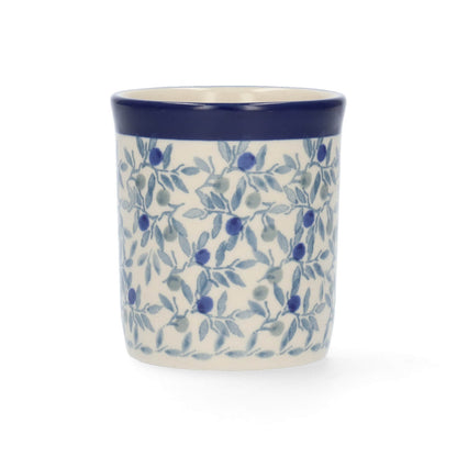 Gerader Becher 160 ml - Blaue Olive