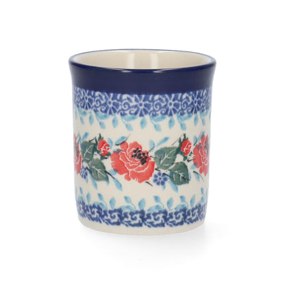 Rechte Mok 160 ml - English Rose