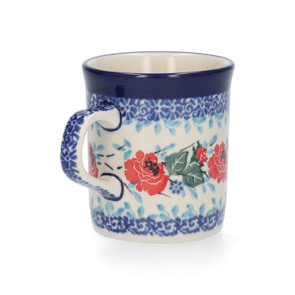 Rechte Mok 160 ml - English Rose