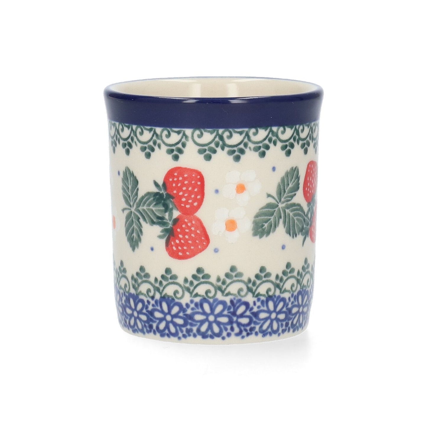 Rechte Mok 160 ml - Strawberries