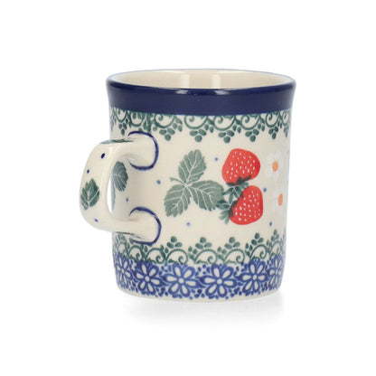 Rechte Mok 160 ml - Strawberries