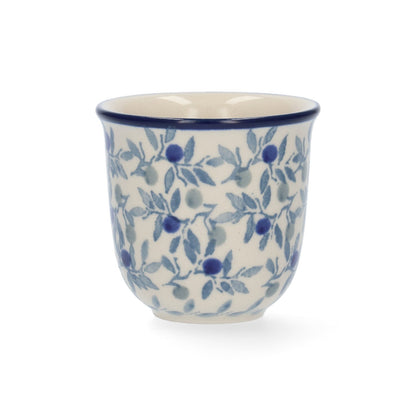 Tulp mok 70 ml - Blue Olive