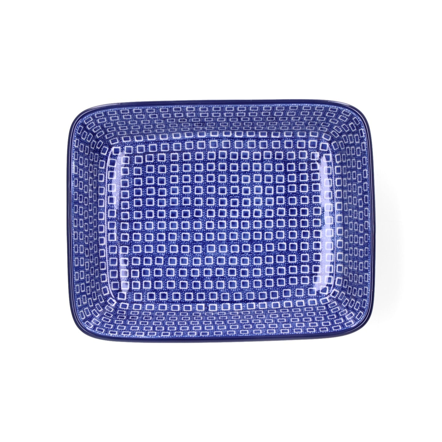 Rechteckige Auflaufform S - 2253 Blue Diamond