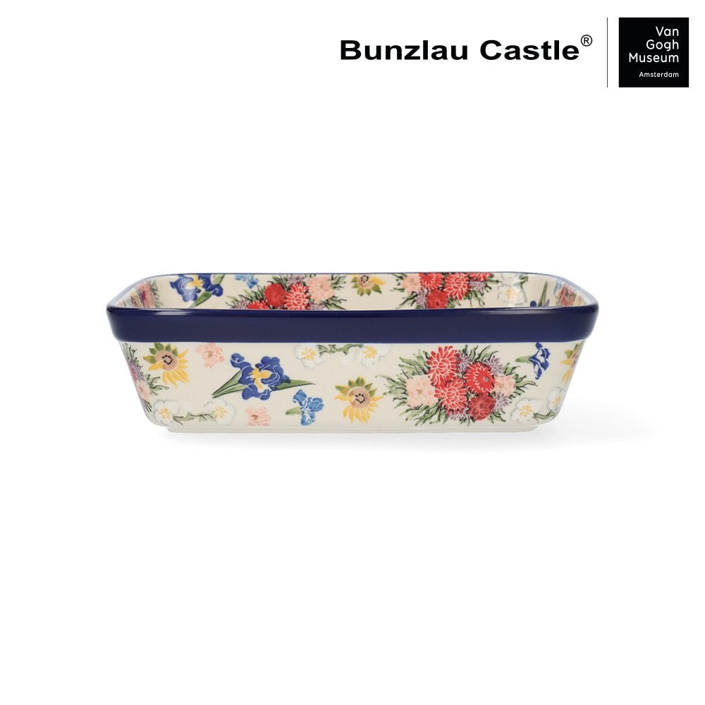 Ovenschaal Rechthoekig 1880 ml - VGM Vincent’s Flowers UNIKAT
