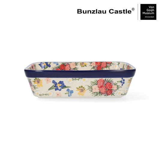 Ovenschaal Rechthoekig 1880 ml - VGM Vincent’s Flowers UNIKAT