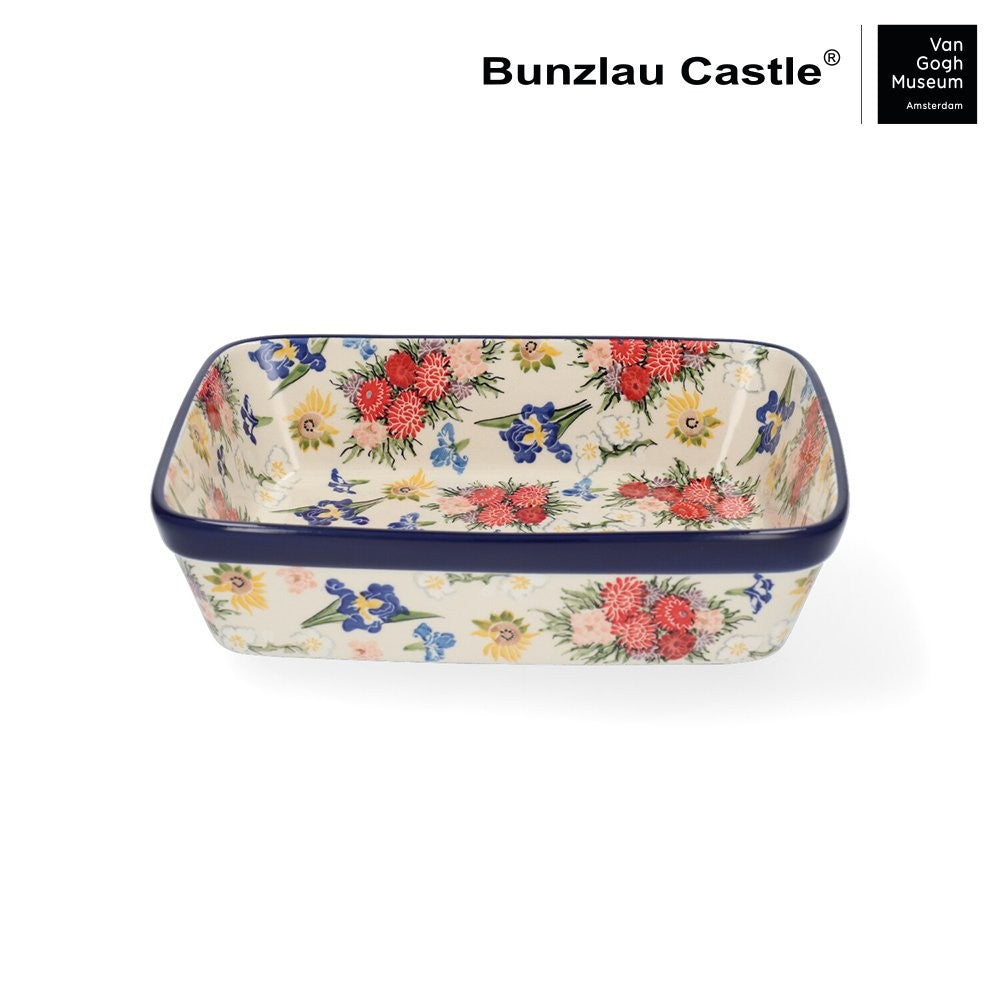 Ovenschaal Rechthoekig 1880 ml - VGM Vincent’s Flowers UNIKAT