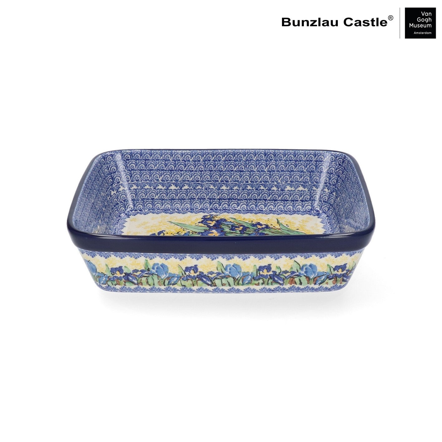 Ovenschaal Rechthoekig 1880 ml - VGM Irises UNIKAT