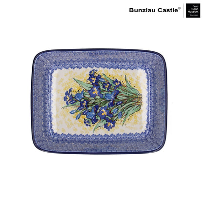 Ovenschaal Rechthoekig 1880 ml - VGM Irises UNIKAT