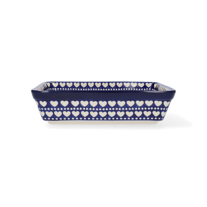 Rechthoekige Ovenschaal Groot - Blue Valentine
