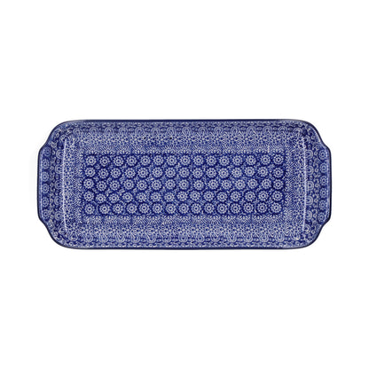 Cakeschaal langwerpig - Lace