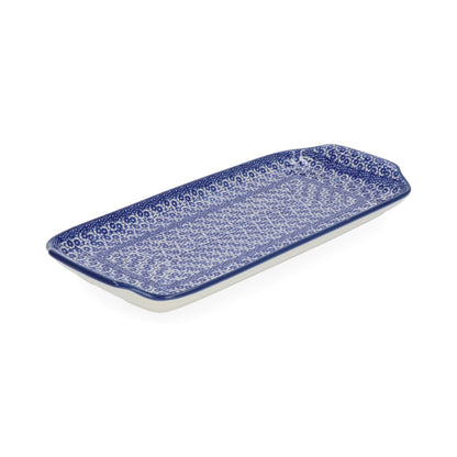 Cake dish oblong - Midnight Blue