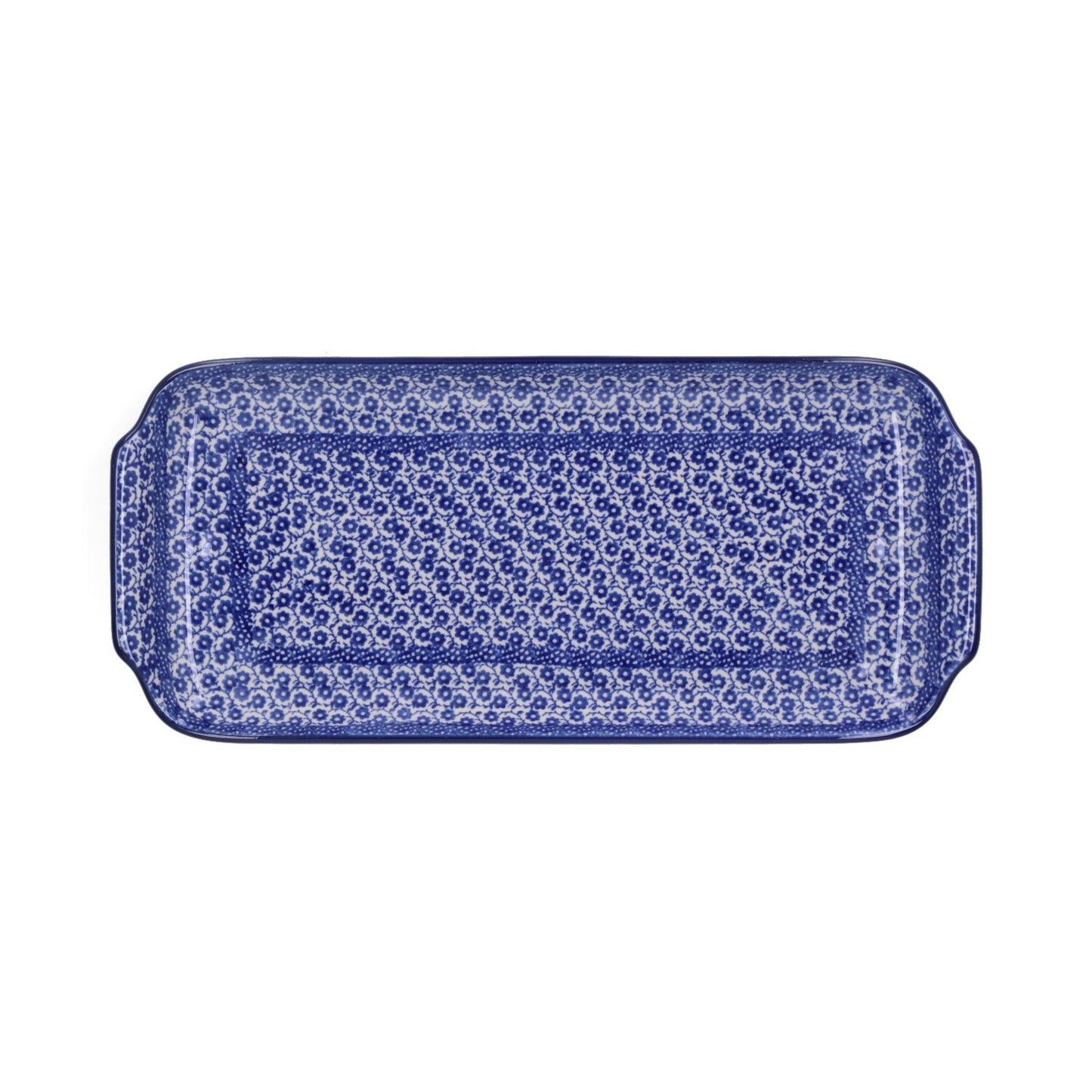 Cake dish oblong - Midnight Blue