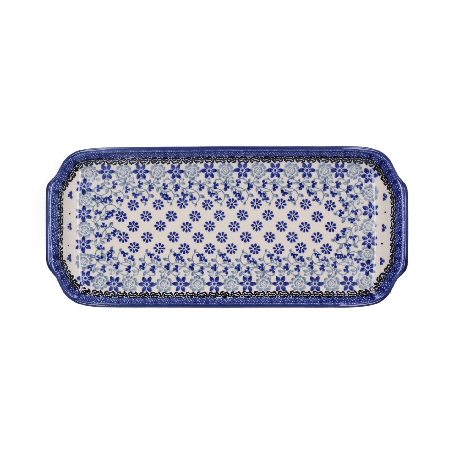 Cakeschaal langwerpig - Belle Fleur