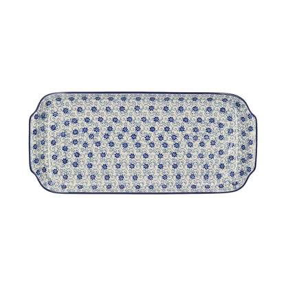 Cake dish oblong - Flower Fountain