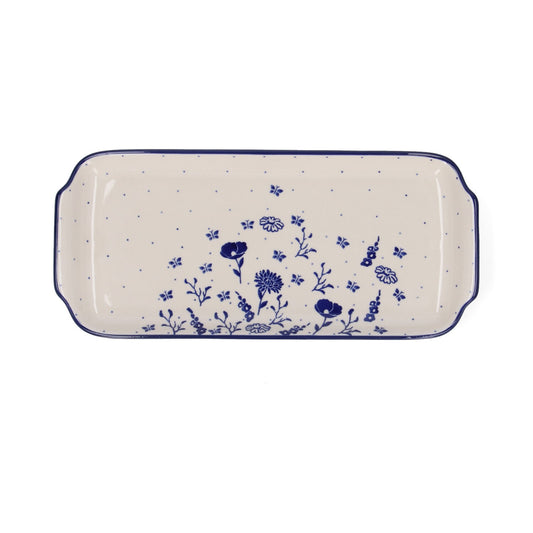 Cakeschaal Langwerpig - Flower Festival