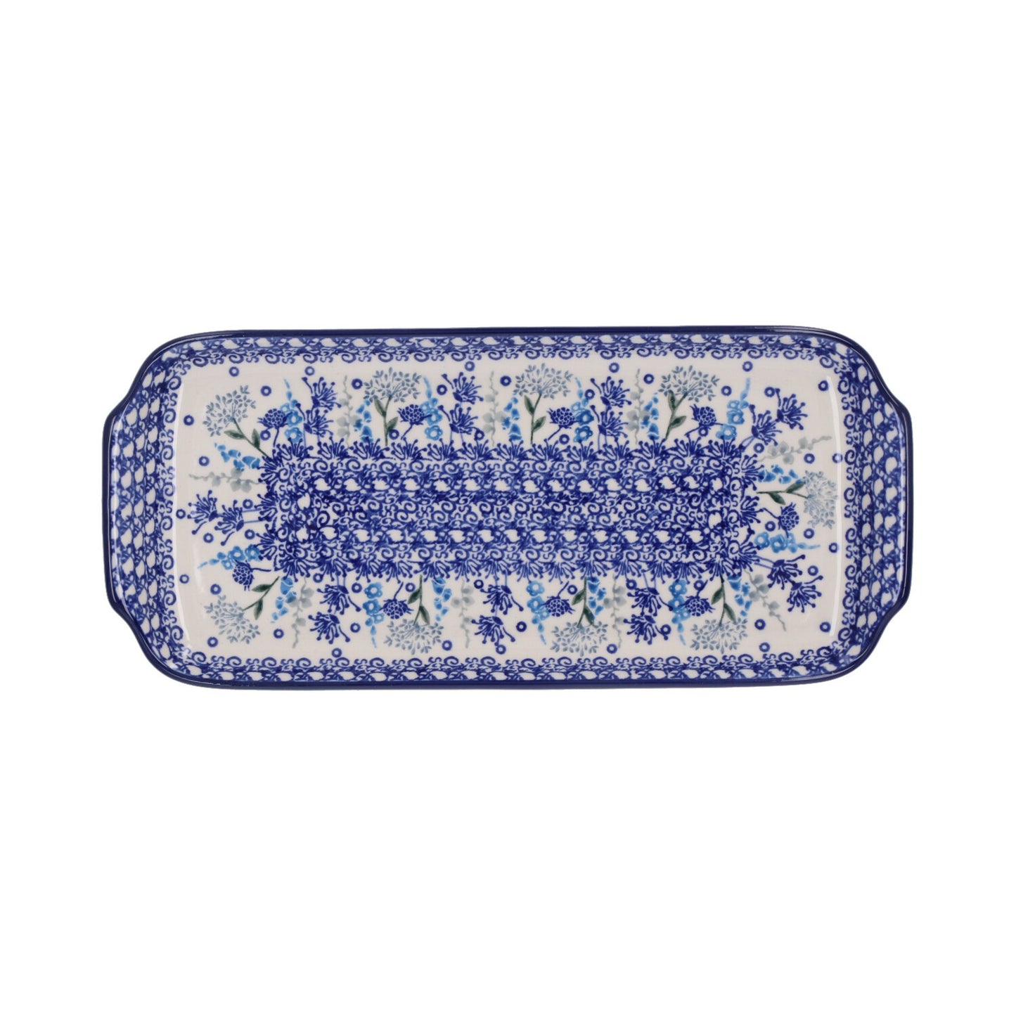 Cakeschaal Langwerpig - Floral Party