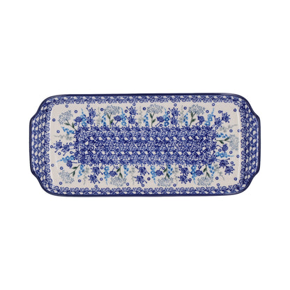 Cakeschaal Langwerpig - Floral Party