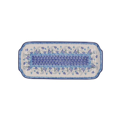 Cakeschaal Langwerpig - Festive