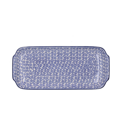 Cakeschaal langwerpig - Bubbles