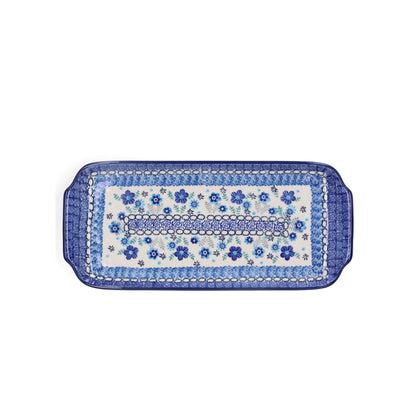 Cakeschaal Langwerpig - Floral Ballet