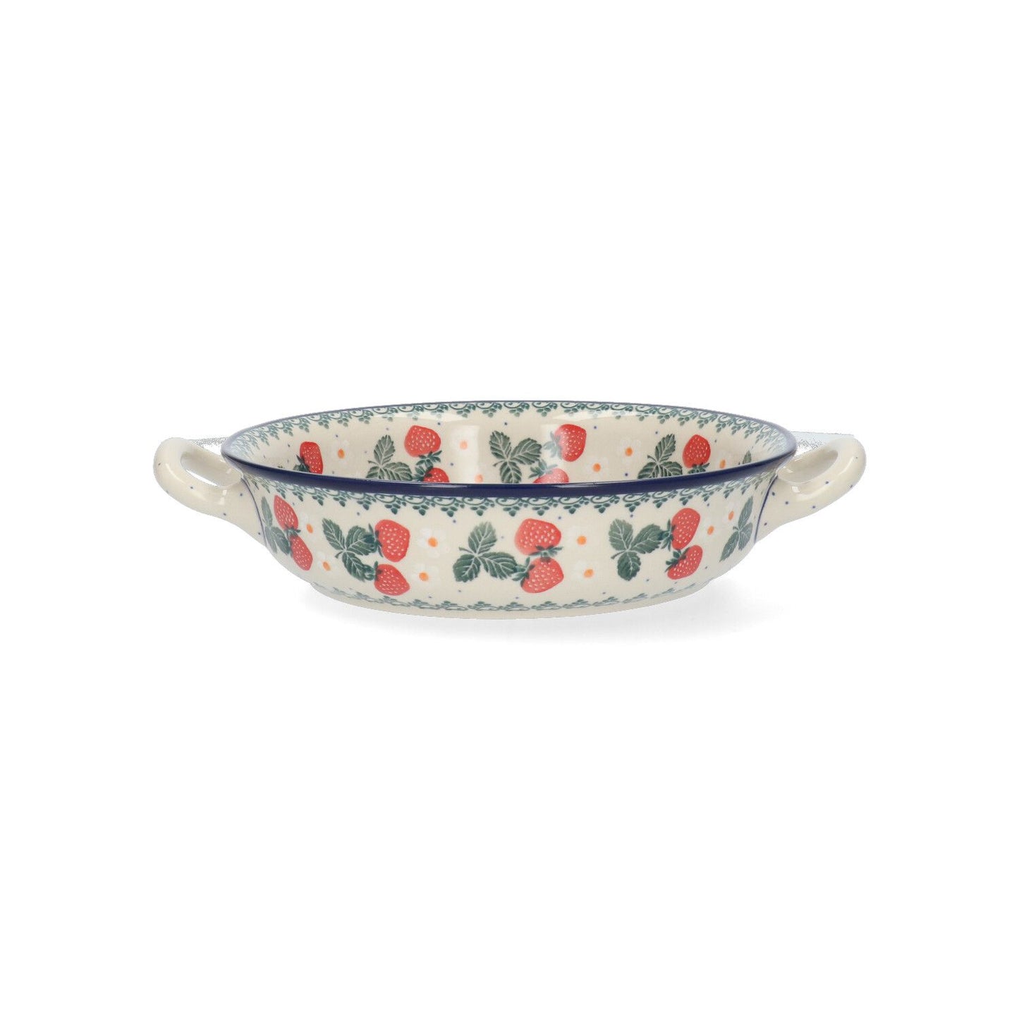Ovenschaal Rond 1000 ml - Strawberries